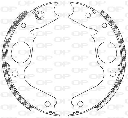 OPEN PARTS Jarrukenkäsarja BSA2076.00